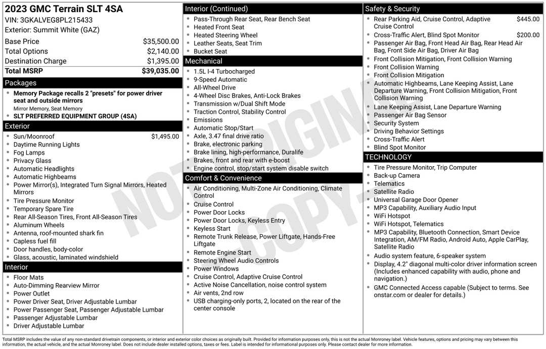 2023 GMC Terrain SLT - Image 2