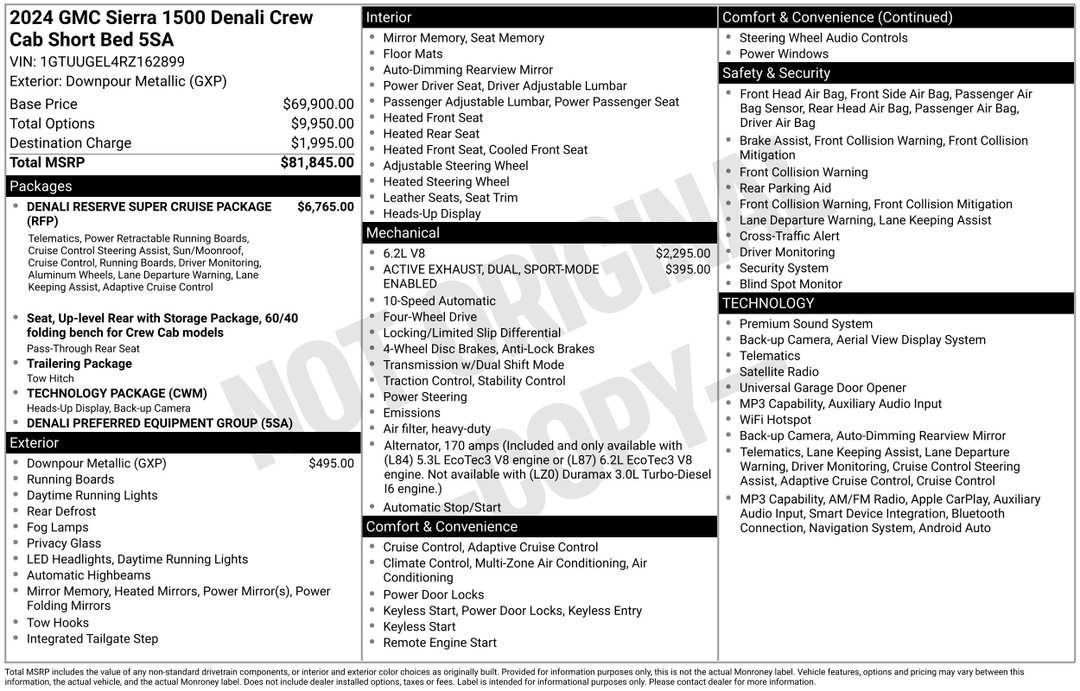 2024 GMC Sierra 1500 Denali - Image 2