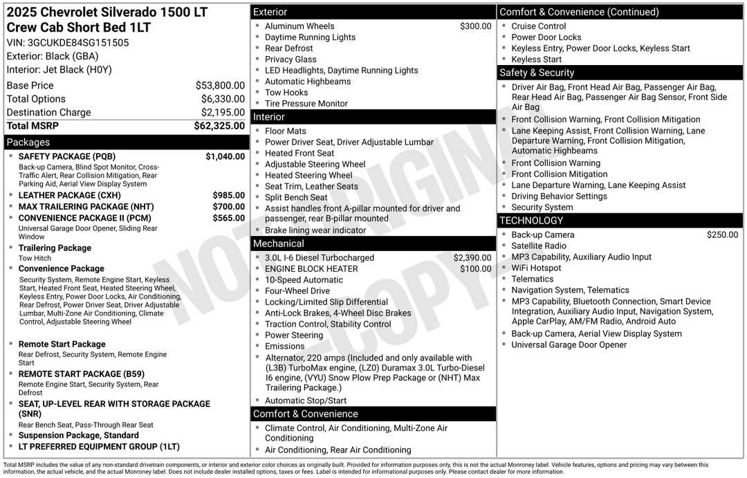 2025 Chevrolet Silverado 1500 LT - Image 2