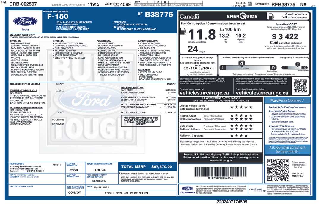 2024 Ford F-150 STX - Image 2